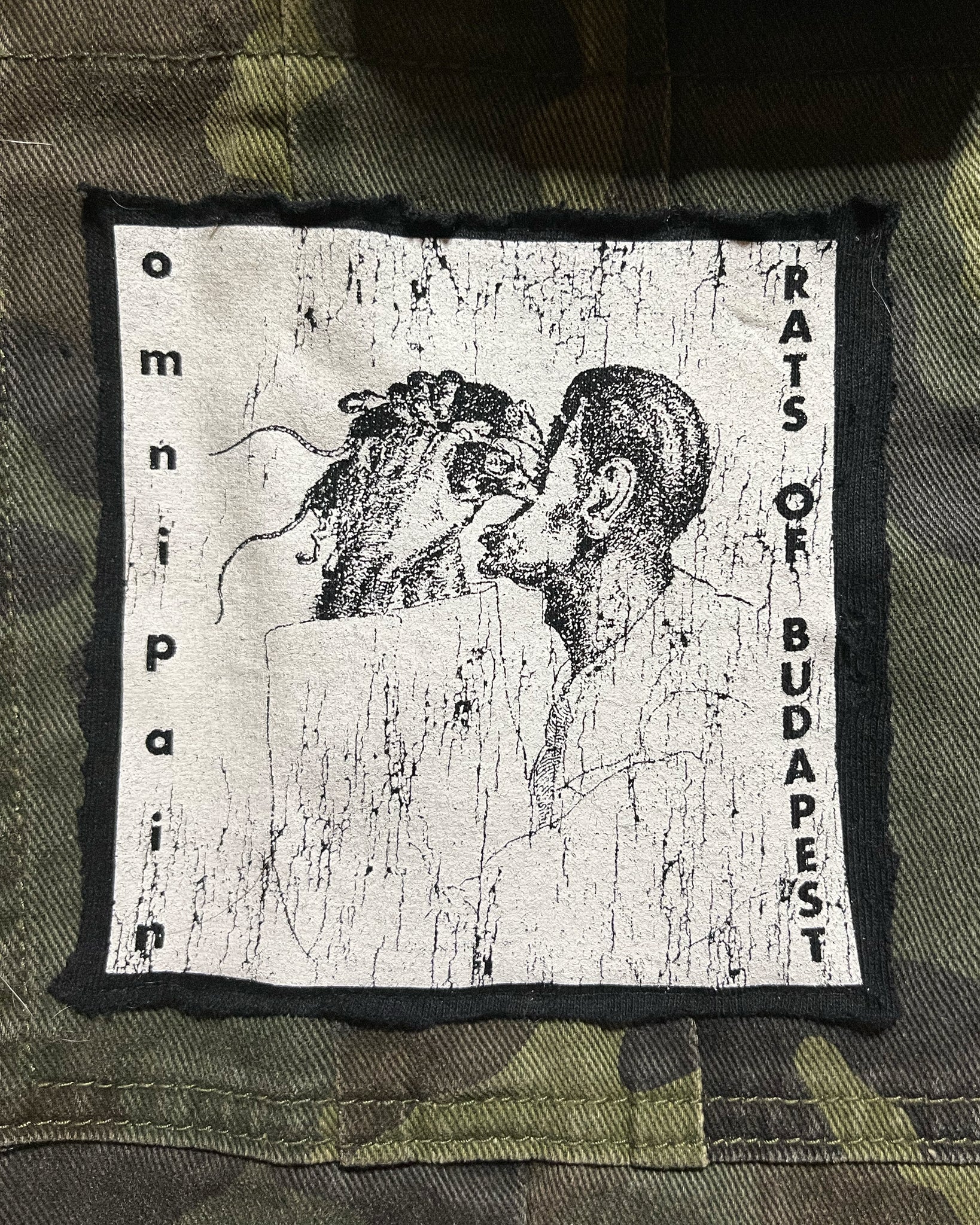 Rats Camo Cargo Shorts