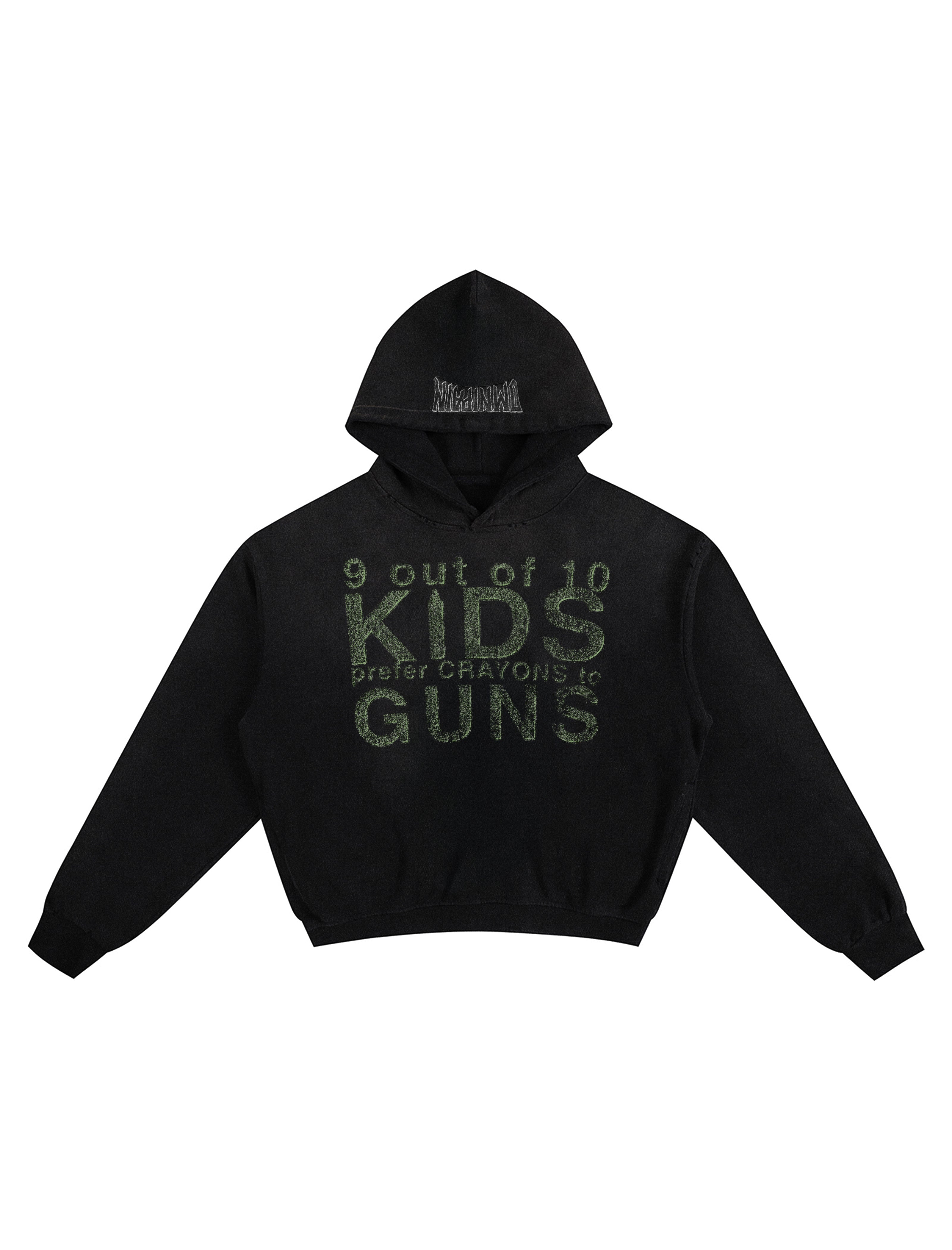 CRAYONS AND GUNS HOODIE