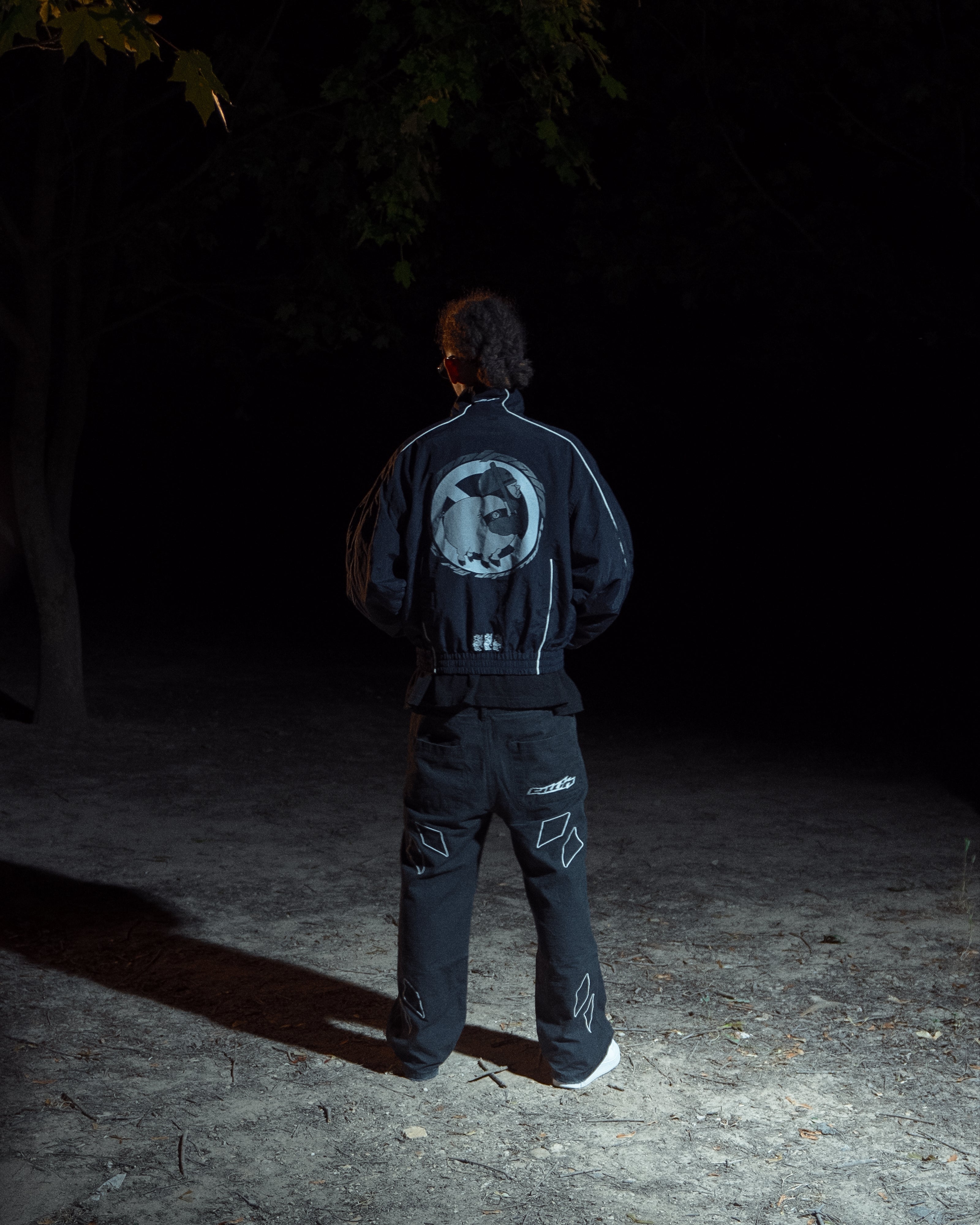 DIRTY PIG DEPARTMENT TRACK JACKET