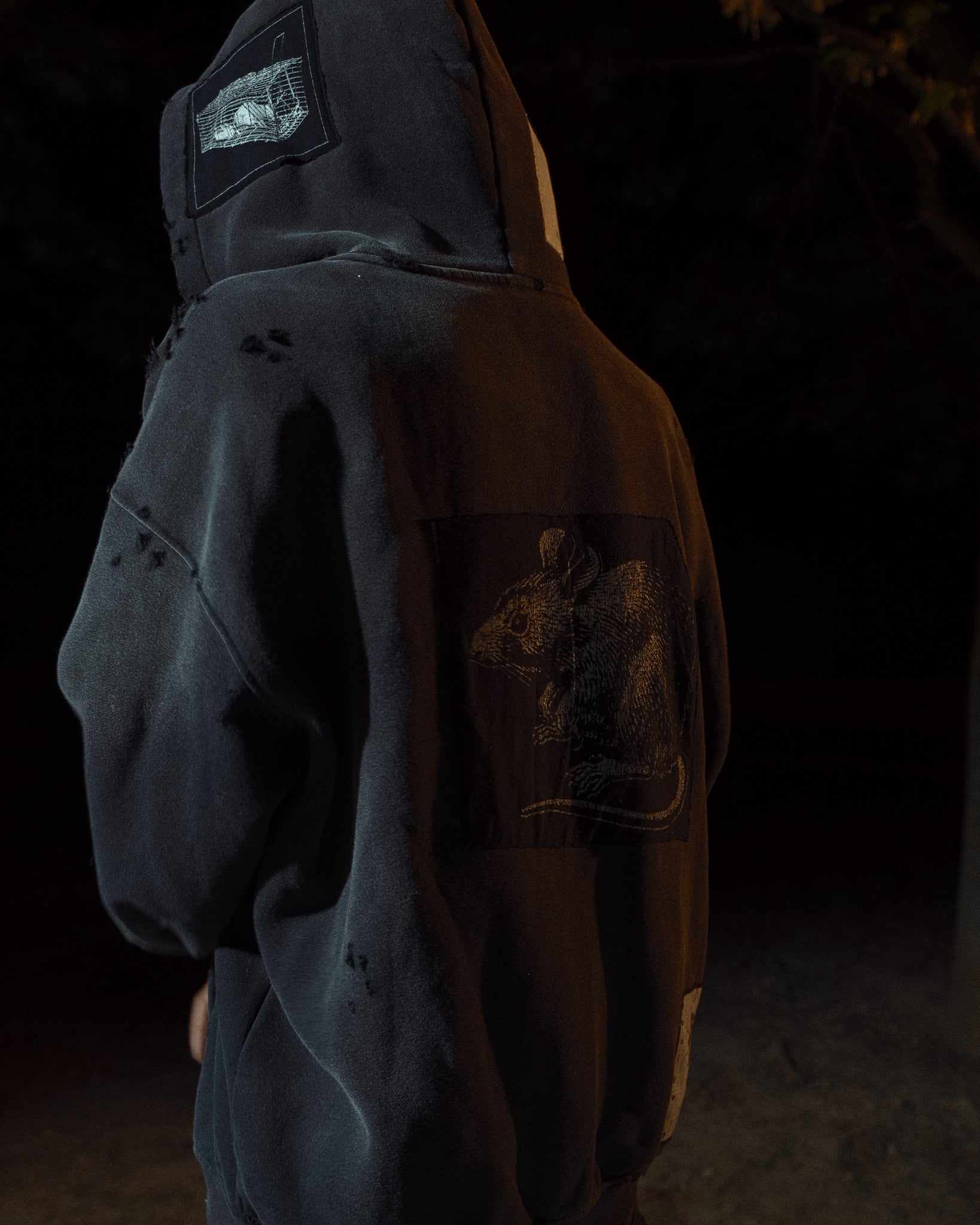 Rats Zip-Up Hoodie
