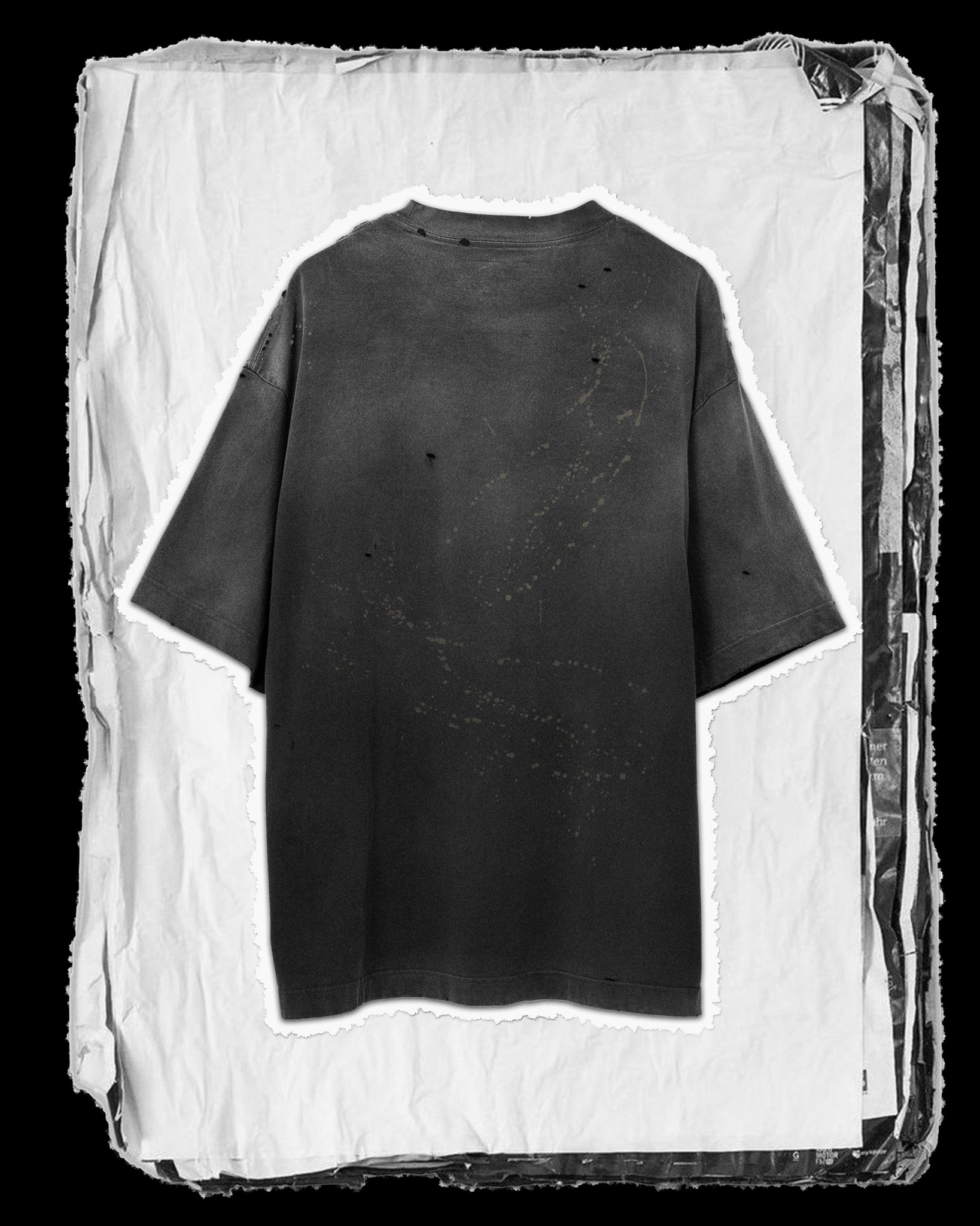 Upside-Down Heavy Metal Logo T-shirt