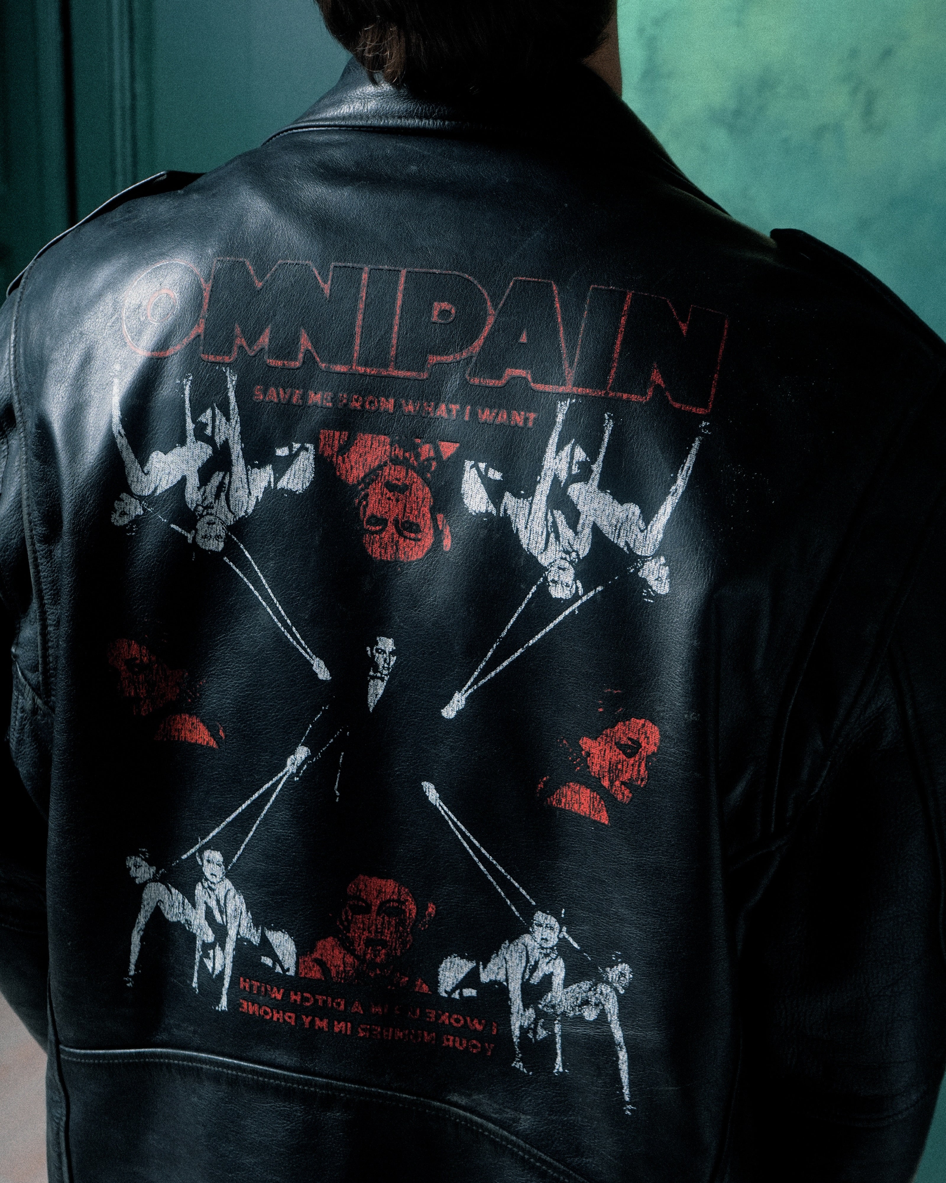 1 OF 1 DOUBLE RIDER LEATHER JACKET
