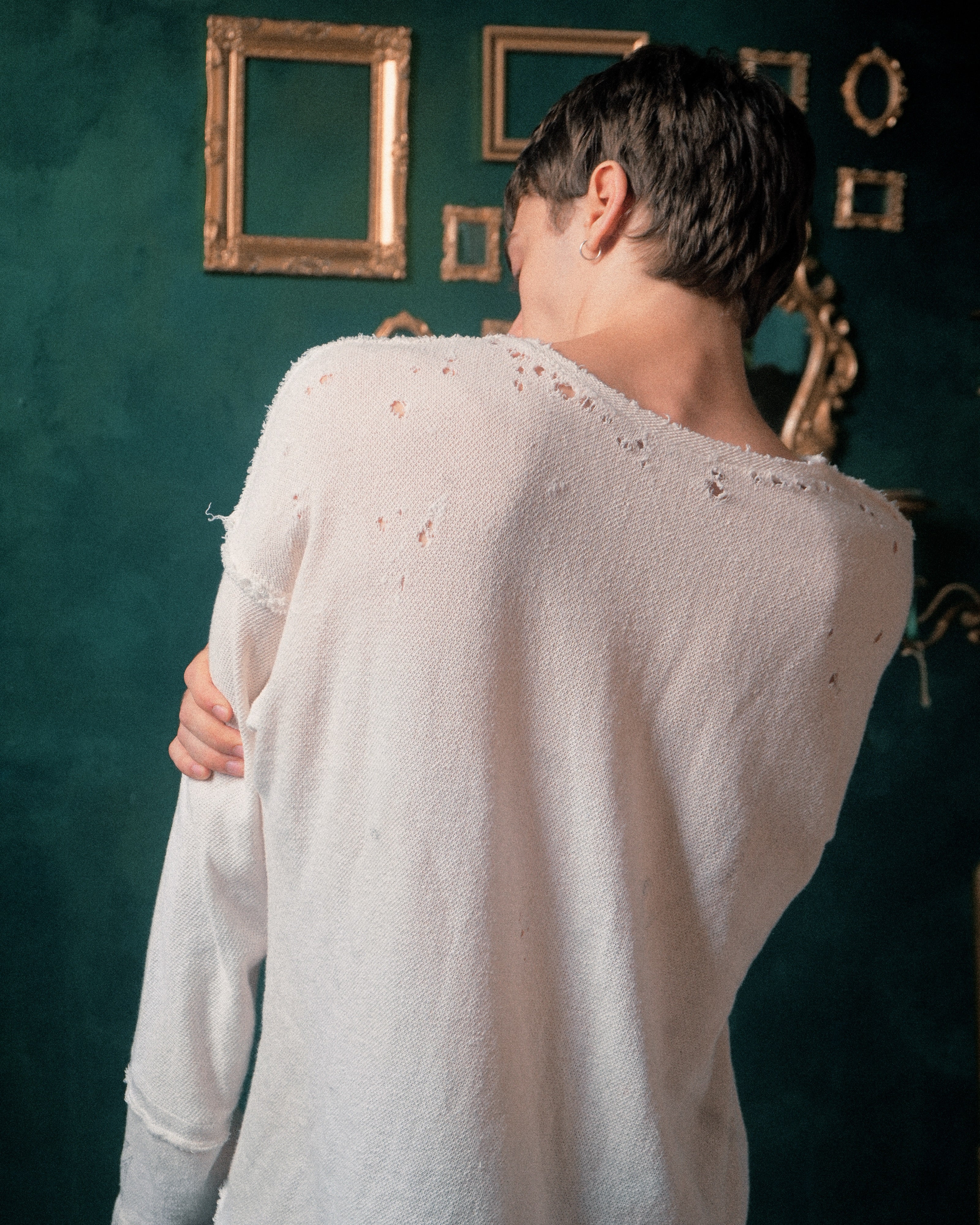 SEX ADDICT ANONYMOUS KNIT CREWNECK