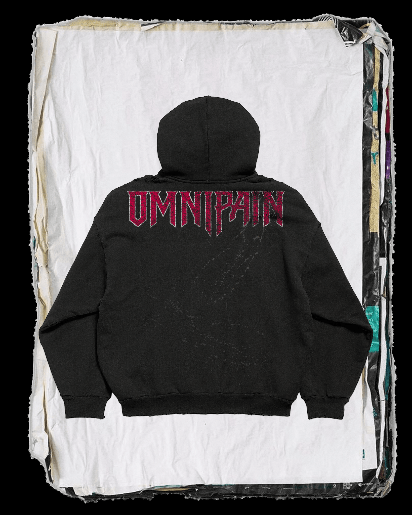 HEAVY METAL ZIP-UP HOODIE