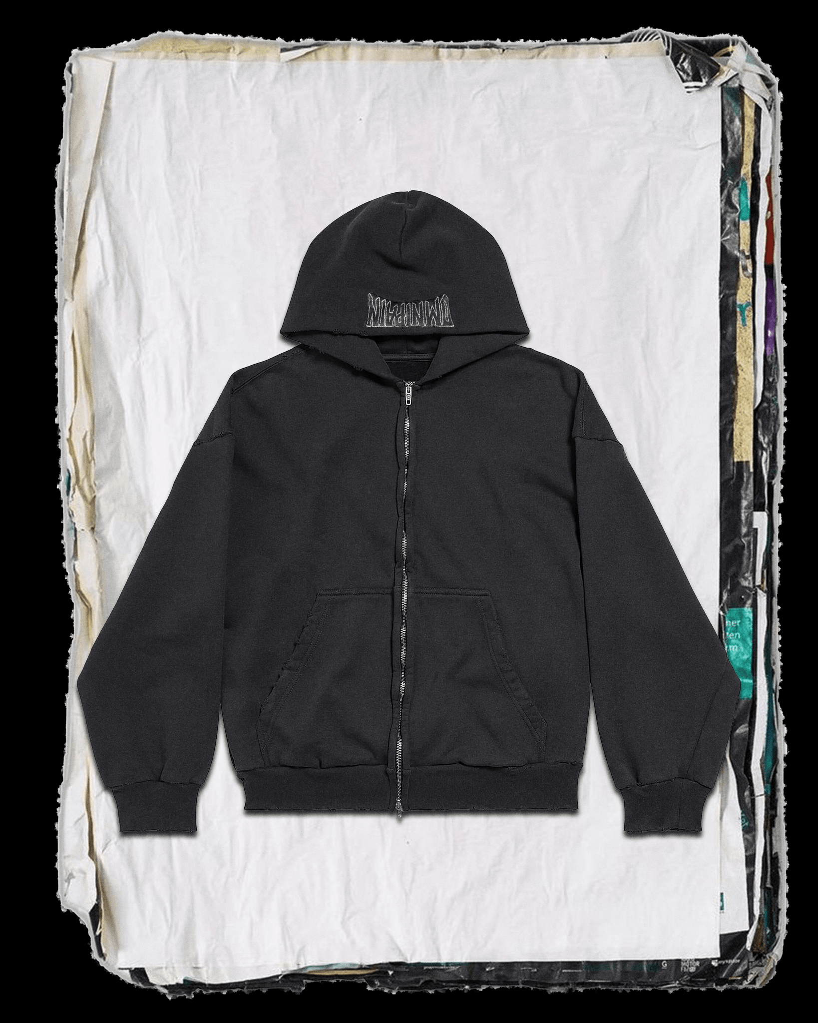 HEAVY METAL ZIP-UP HOODIE