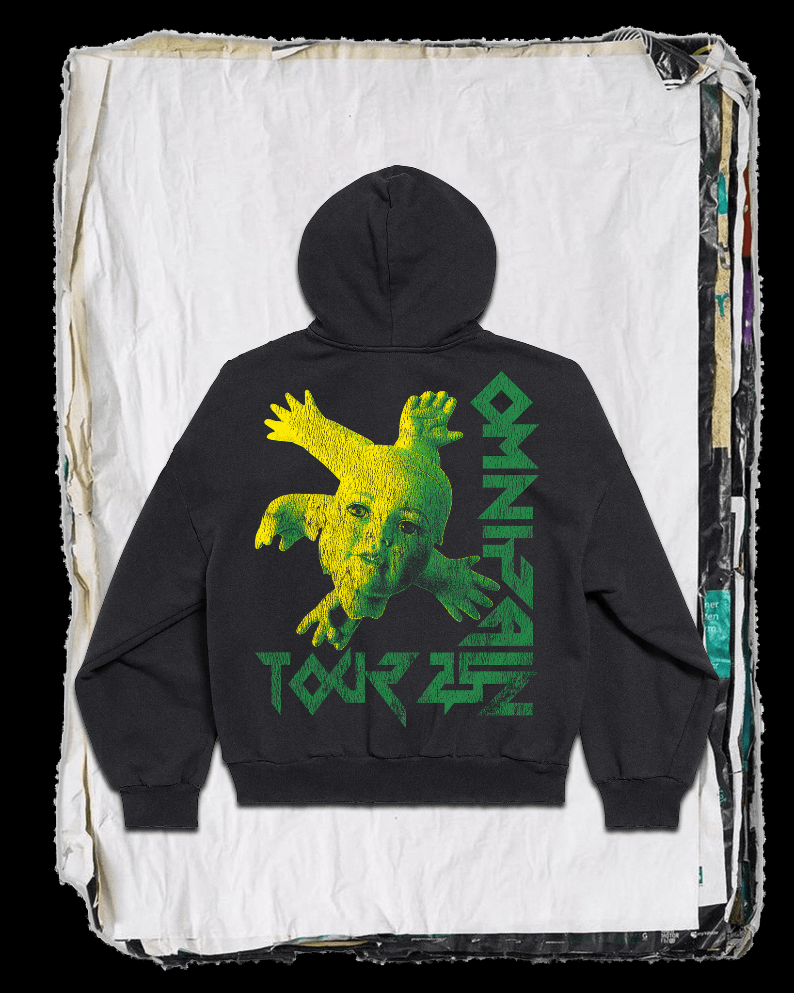 BROKEN DOLL TOUR ZIP-UP HOODIE