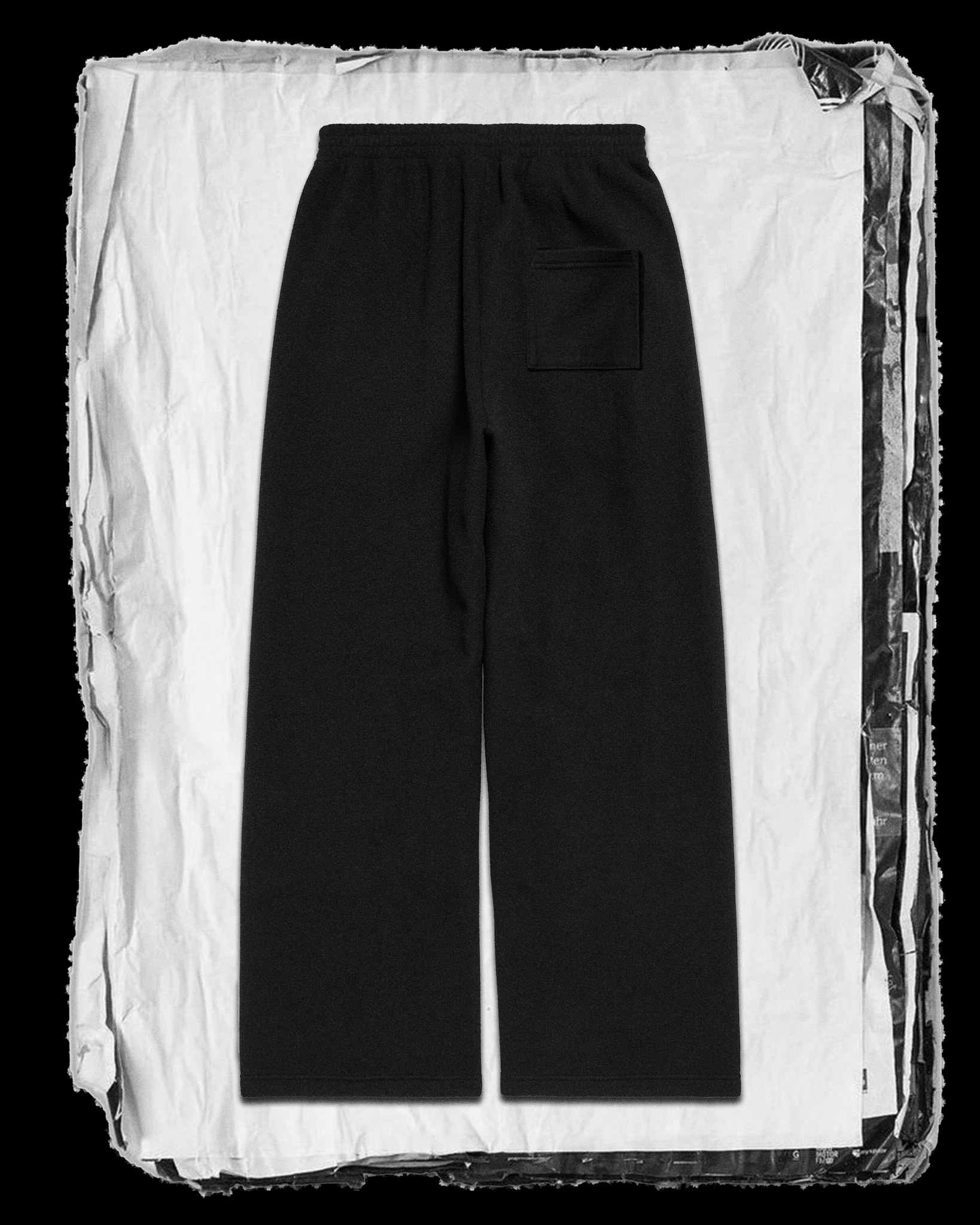 SPELLOUT WIDE-LEG SWEATPANTS