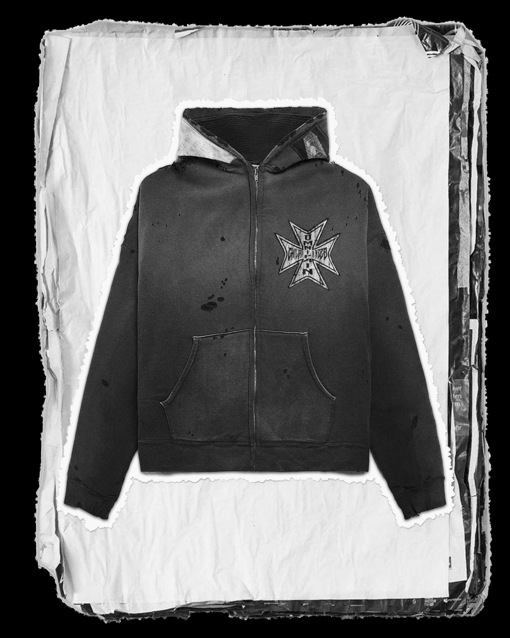 Rats Zip-Up Hoodie