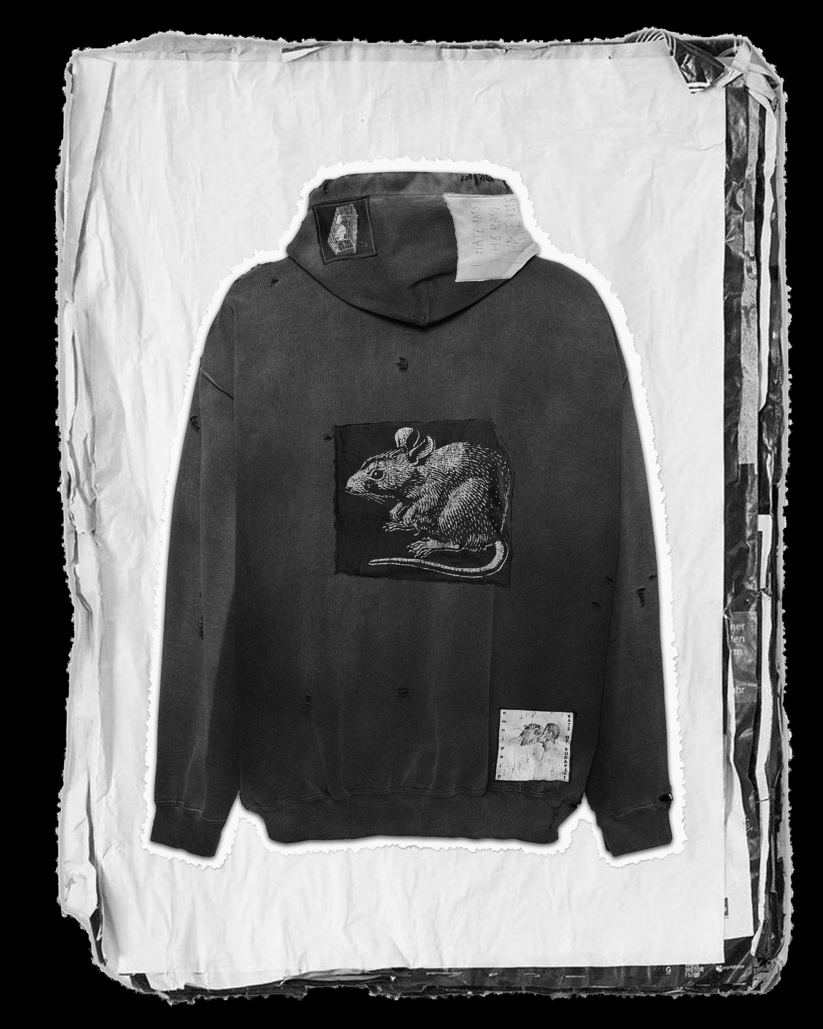 Rats Zip-Up Hoodie