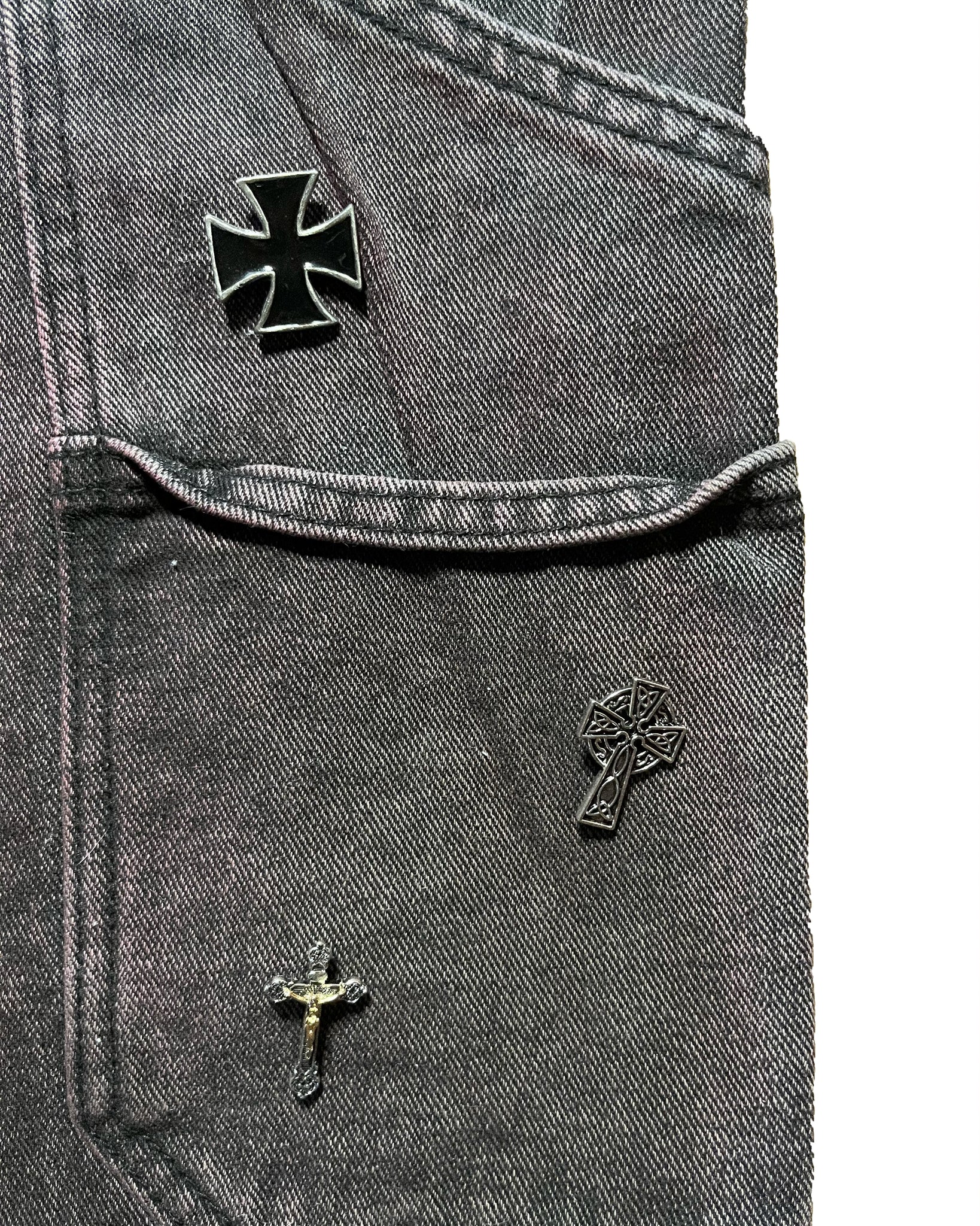 Rhinestone Denim Jorts
