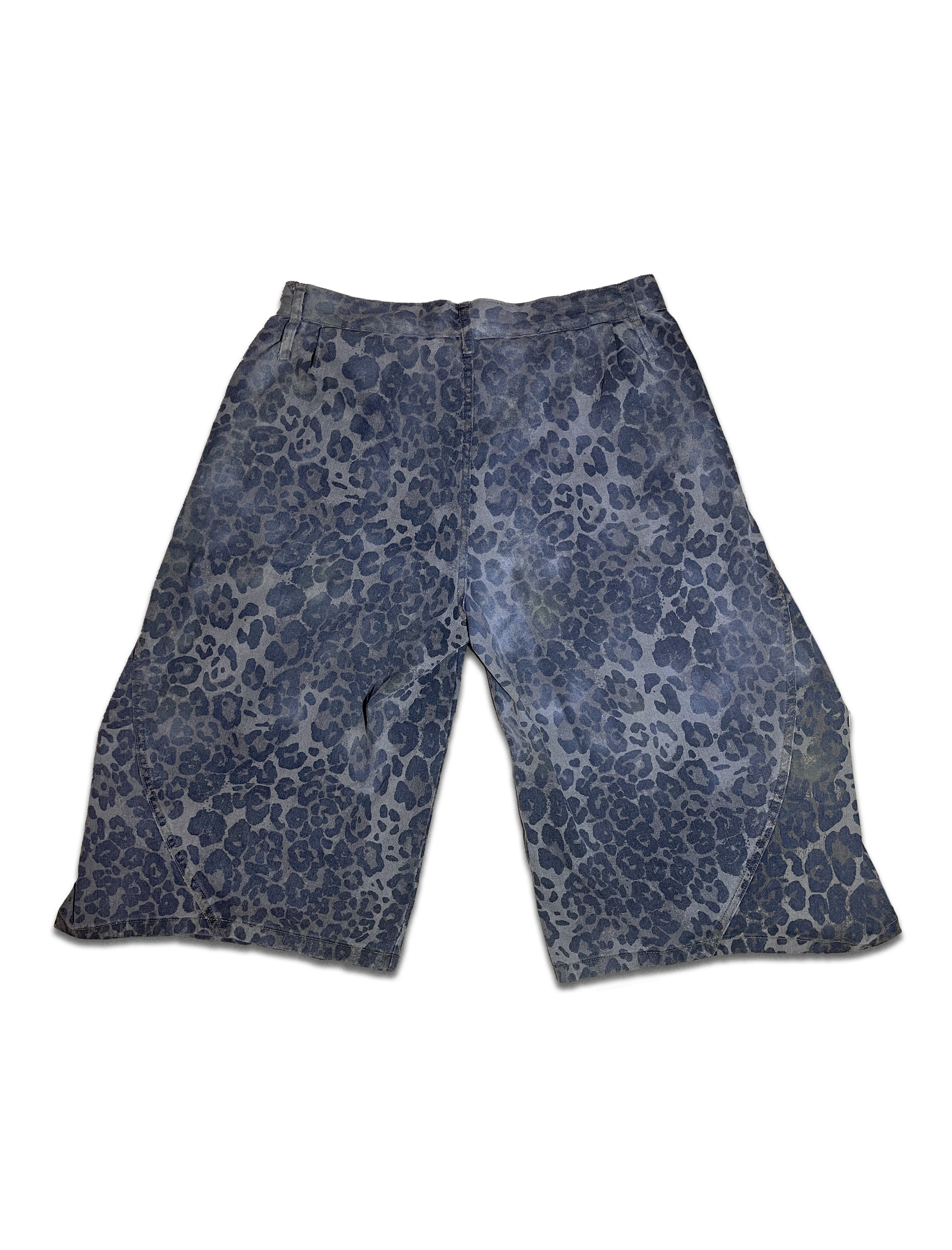 RIOT LEOPARD JORTS